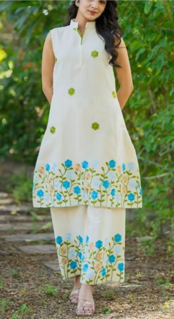 Jaipuri kurta pyjama (S-38)