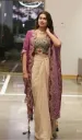 Cream Drape Set