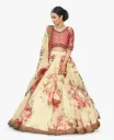Organza Lehenga Set
