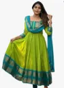 G Cotton Silk Anarkali