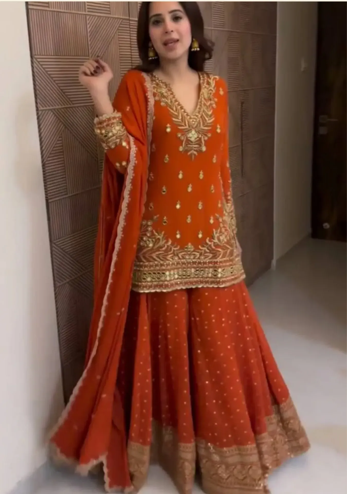 Y Anarkali Gown