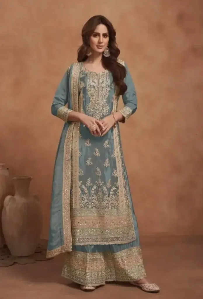 Silk Kurta Set