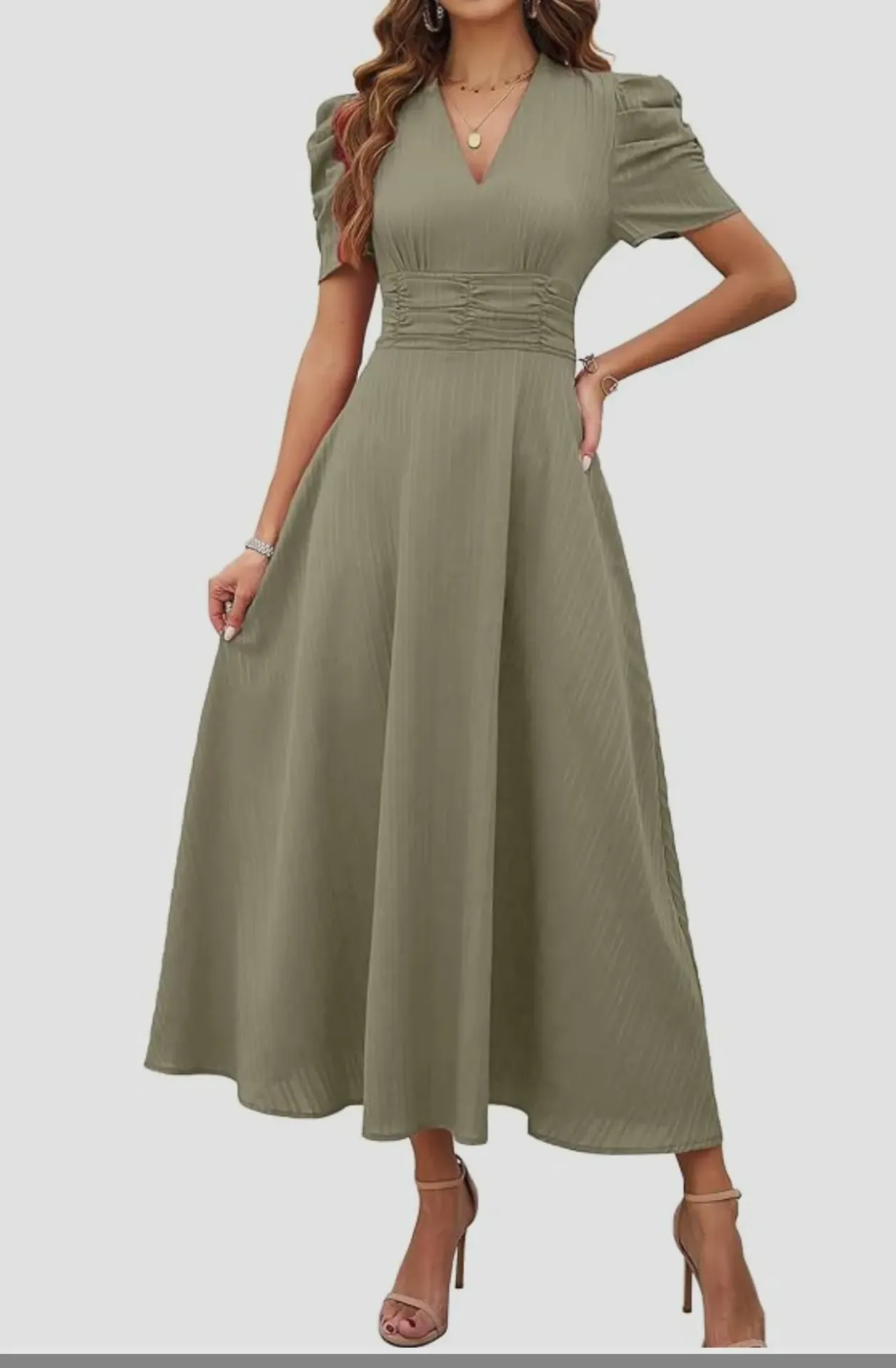 Olive Green Maxi
