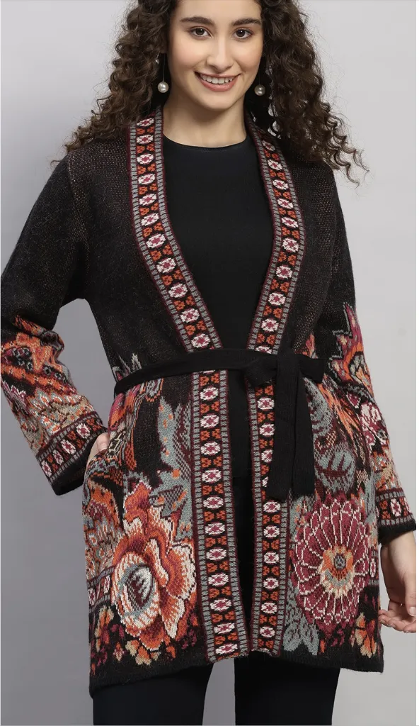 Nylon wool Coat