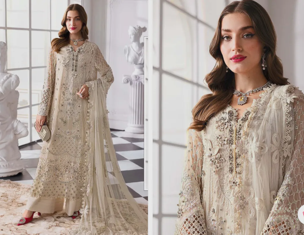 Motifs Anarkali Plazo