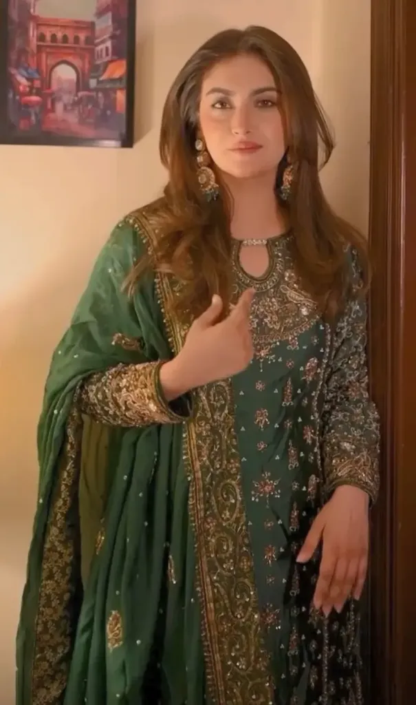Green Zardosi Suit